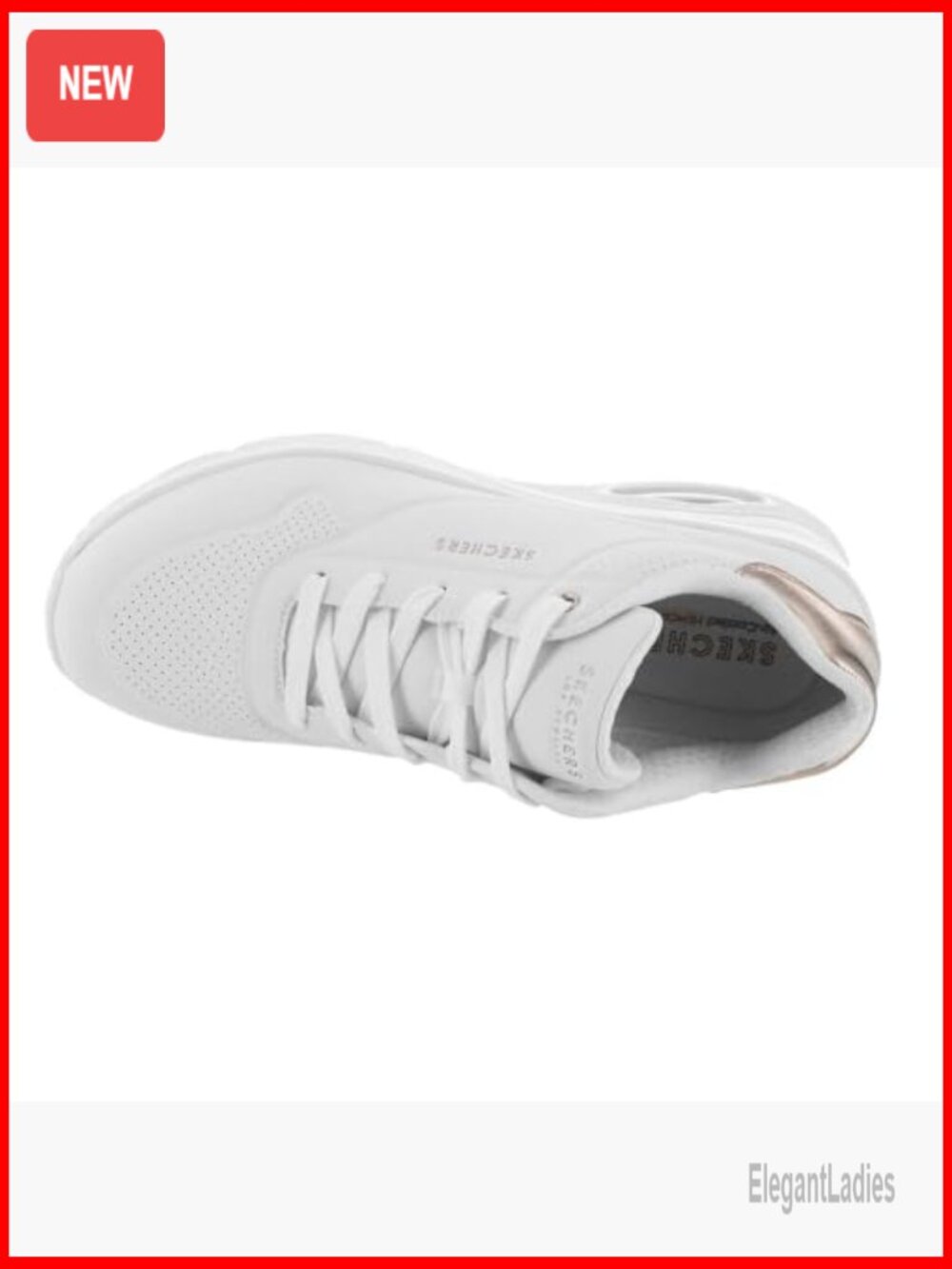 Women's Wedge Sneakers Size 9, Memory Foam Insole, Lace-Up Office Shoes - Picture 3 of 7